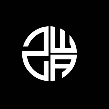 ZWA logosu ZWA simgesi ZWA vektörü ZWAletter ZWAminimalist ZWAtriangle ZWAflat Eşsiz modern düz soyut logo tasarımı