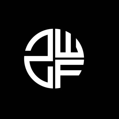 ZWF logosu ZWF vektörü ZWF monogram ZWFletter ZWFminimalist ZWFangle ZWFflat Eşsiz modern düz soyut logo tasarımı