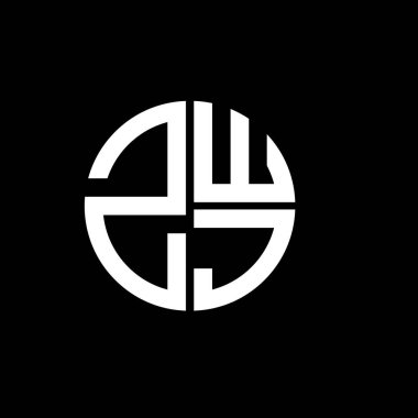 ZWJ logosu ZWJ ikonu ZWJ vektörü ZWJJletter ZWJJJJJJüçgeni ZWJflat Modern düz soyut logo tasarımı