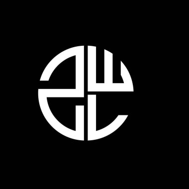ZWL logo ZWL simgesi ZWL vektörü ZWL monogram ZWLletter ZWLminimalist ZWLtriangle ZWLflat Modern düz soyut logo tasarımı
