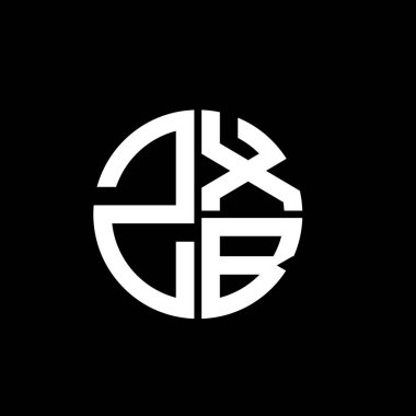 ZXB logosu ZXB ikonu ZXB vektörü ZXB monogram ZXB harfi ZXB minimalist ZXB üçgeni ZXB düz düz modern düz soyut logo tasarımı