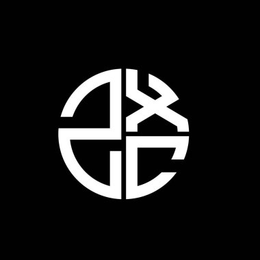 ZXC logosu ZXC simgesi ZXC monogram ZXC harfi ZXC minimalist ZXC üçgeni ZXC düz modern düz soyut logo tasarımı