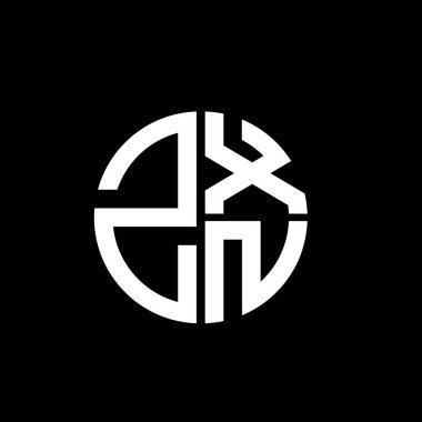 ZXN logosu ZXN simgesi ZXN vektörü ZXN harfli minimalist ZXN üçgeni ZXN düz, modern, soyut logo tasarımı