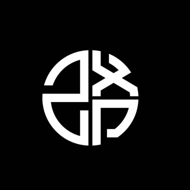 ZXP logosu ZXP simgesi ZXP monogram ZXP harfi ZXP minimalist ZXP üçgeni ZXP düz düz modern düz soyut logo tasarımı
