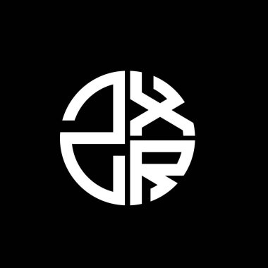 ZXR logosu ZXR simgesi ZXR monogram ZXR harfi ZXR minimalist ZXR üçgeni ZXR düz, modern, soyut logo tasarımı