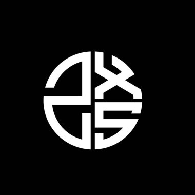 ZXS logosu ZXS simgesi ZXS vektörü ZXS harfi ZXS minimalist ZXS üçgeni ZXS yassı modern düz soyut logo tasarımı