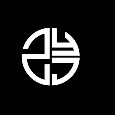 ZYJ logosu ZYJ ikonu ZYJ vektörü ZYJharf ZYJminimalist ZYJtriangle ZYJflat benzersiz modern düz soyut logo tasarımı