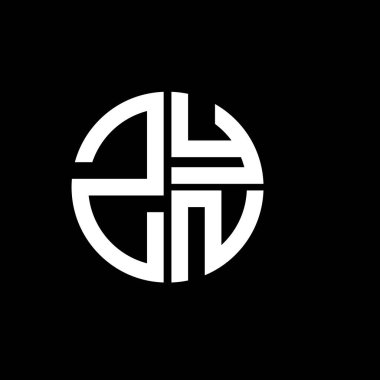 ZYN logosu ZYN simgesi ZYN vektörü ZYNN monogram ZYNminimalist ZYNtriangle ZYNflat Modern düz soyut logo tasarımı