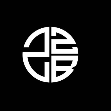 ZZB logosu ZZZB vektörü ZZZB monogram ZZZBminimalist ZZZBangle Düz Düz Düz soyut logo tasarımı