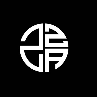 ZZA logosu ZZZA vektörü ZZZA monogram ZZZAminimalist ZZZAangle ZZZAflat Eşsiz modern düz soyut logo tasarımı