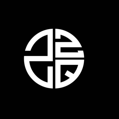 ZZQ logosu ZZZQ simgesi ZZZQ monogram ZZZQletter ZZZQQÜçgeni ZZZQflat Modern düz soyut logo tasarımı