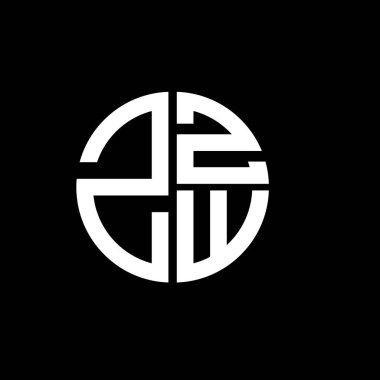ZZW logosu ZZZW ikon vektörü ZZZZW monogram ZZZWWminimalist ZZZWWWWWWangle ZZWflat Modern düz soyut logo tasarımı