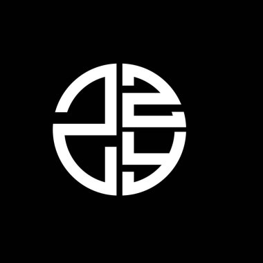 ZZY logosu ZZZY vektörü ZZZY monogramı ZZZYminimalist Zzytriangle ZZZyflat Eşsiz modern düz soyut logo tasarımı