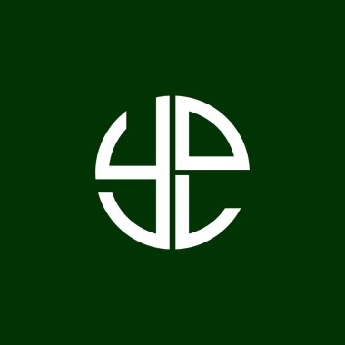 YOL logosu YOL simgesi YOL vektörü YOL monogram YOL harfi YOL minimalist YOL Circle YOL düz modern düz soyut logo tasarımı