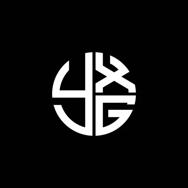 YXG logosu YXG simgesi YXGvektör YXG monogramı YXGletter YXGminimalist YXG Dairesi YXGflat modern düz soyut logo tasarımı