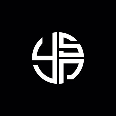 YSP logosu YSP simgesi YSP vektörü YSP baş harfi YSP minimalist YSP Çember YSP düz modern düz soyut logo tasarımı