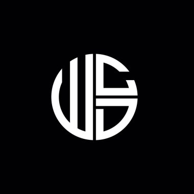 WCD logo WCD simgesi WCD harfli minimalist daire düz soyut logo tasarımı
