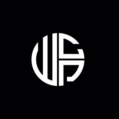 WCP logosu WCP simgesi WCP harfi WCP minimalist daire düz modern logo tasarımı