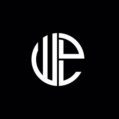 WDL logosu WDL simgesi WDL monogram WDL harf minimalist daire düz modern logo tasarımı