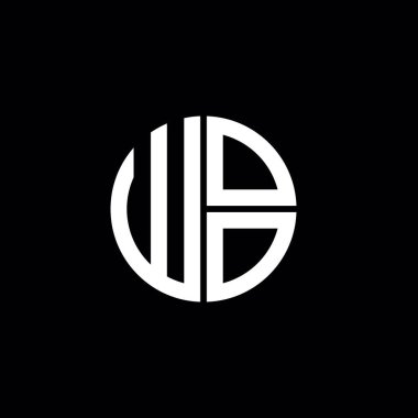 WOO logo WOO simgesi WOO monogram WOO harf minimalist daire düz modern soyut logo tasarımı