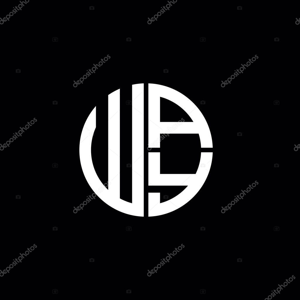 WAY logo WAY icon WAY monogram WAY letter minimalist Circle flat Unique modern abstract logo design