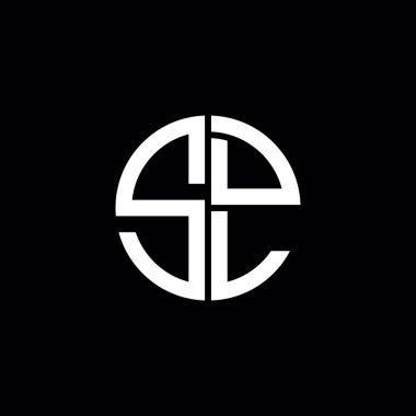 SDL logo SDL simgesi SDL monogram SDL harf minimalist daire düz modern logo tasarımı