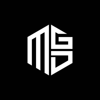 MGD logosu MGD simgesi MGD monogram MGD harf minimalist daire düz modern logo tasarımı.