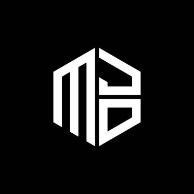 MJO logosu MJO simgesi MJO harfleri MJO harfi minimalist daire düz modern soyut logo tasarımı.