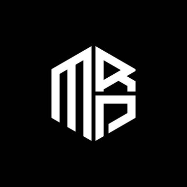 MRP logo MRP simgesi MRP monogram MRP harfi minimalist daire düz modern soyut logo tasarımı.