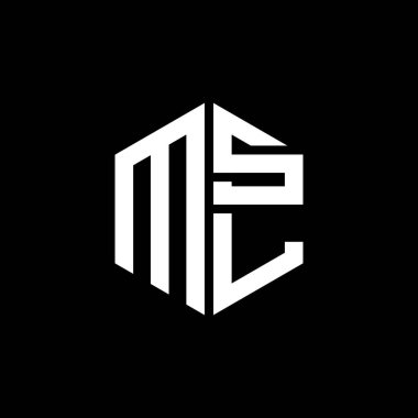 MSL logosu MSL simgesi MSL monogram MSL harf minimalist daire düz modern logo tasarımı.