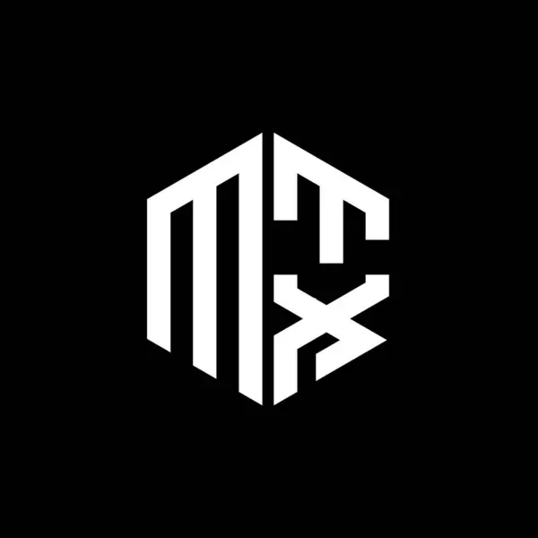 MTX logo MTX simgesi MTX monogram MTX harf minimalist daire düz modern logo tasarımı.