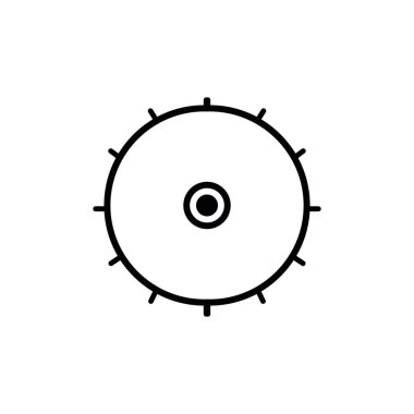 davul simgesi illüstrasyon ögesi tasarımı
