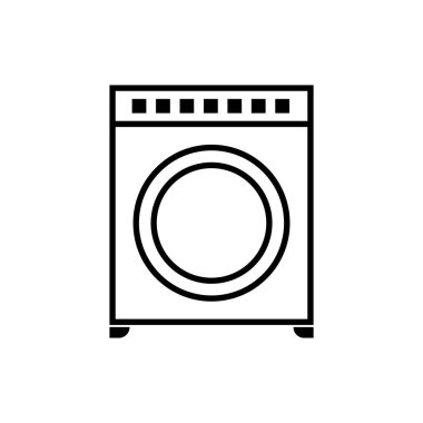 çamaşır makinesi resim tasarımı simgesi