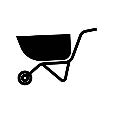 Alışveriş arabası simgesi çizimi