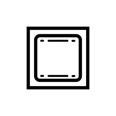 mikroişlemci İşlemcisi ve Çip simgesi tasarımı