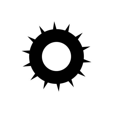 dişli simgesi illüstrasyon element tasarımı