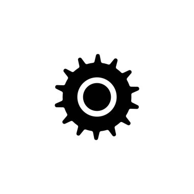 dişli simgesi illüstrasyon element tasarımı
