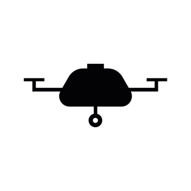 Drone simgesi illüstrasyon unsuru tasarımı