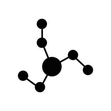 Molekül simgesi çizimi