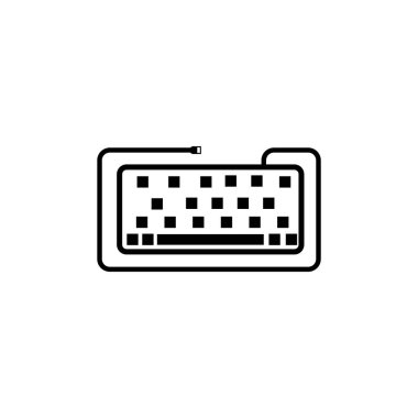 Klavye simgesi çizimi