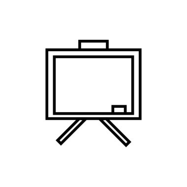 beyaz tahta simgesi illüstrasyon unsuru tasarımı