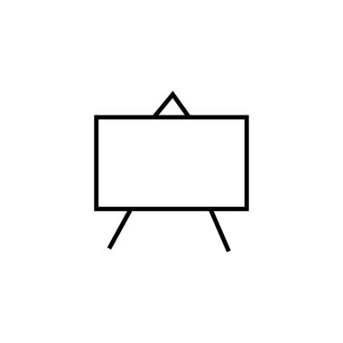 beyaz tahta simgesi illüstrasyon unsuru tasarımı