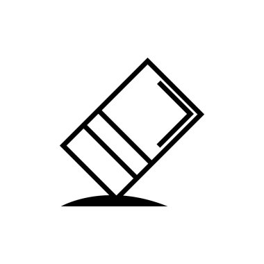 silgi simgesi illüstrasyon unsuru tasarımı