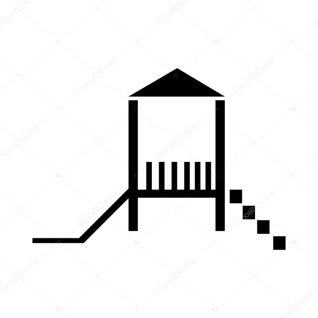 Playground icon illustration element design