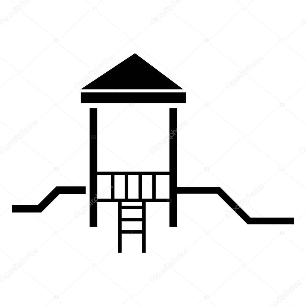 Playground icon illustration element design