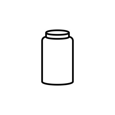 Kavanoz simgesi çizimi