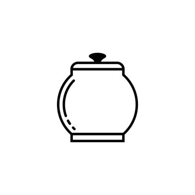 Kavanoz simgesi çizimi