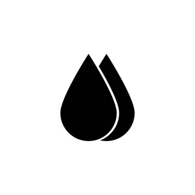 su damlası simge çizimi element tasarımı