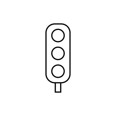 Trafik ışığı simgesi çizimi