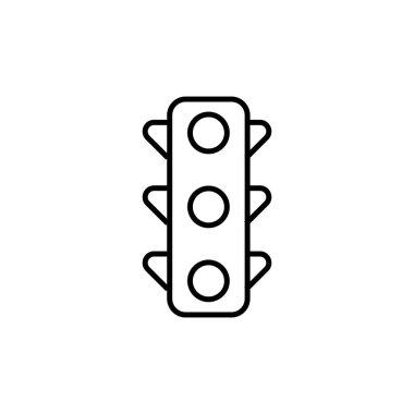 Trafik ışığı simgesi çizimi